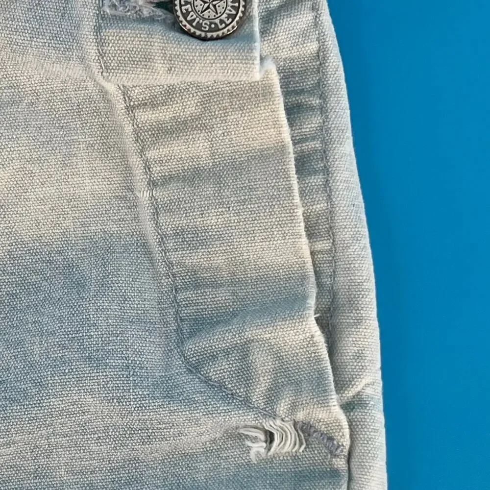 Y2K Little Levis short overalls 24 months 2000s vintage